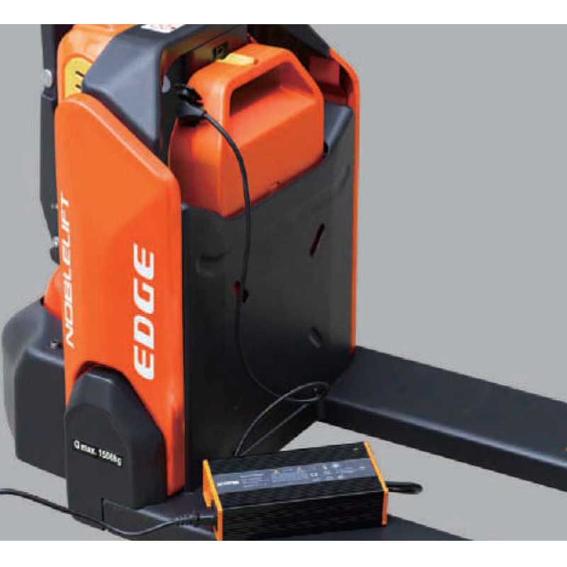 Transpaleta eléctrica pesadora 1.500Kg. Noblelift PTE15N SC - Imagen 2