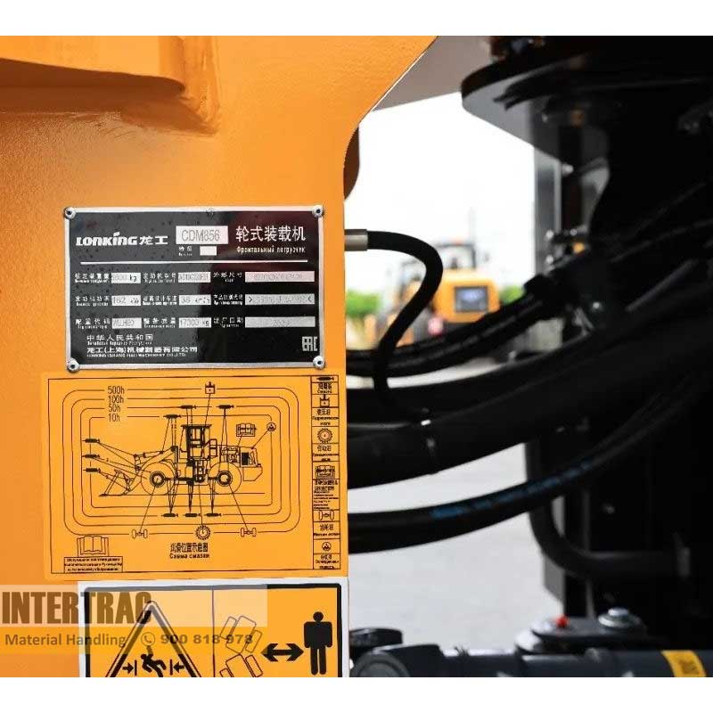 Lonking Pala cargadora CDM856 - Imagen 9