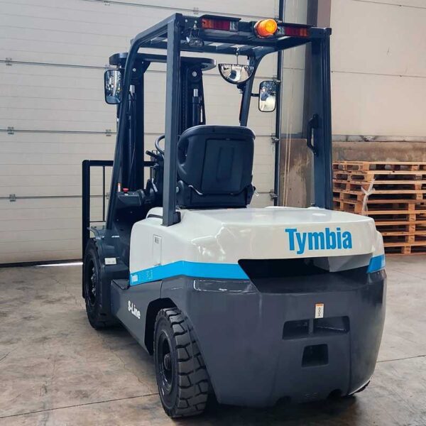 Triplex Car Litio 3500kg | Mástil tríplex 4500mm Tymbia s-line - Carretillas Intertrac
