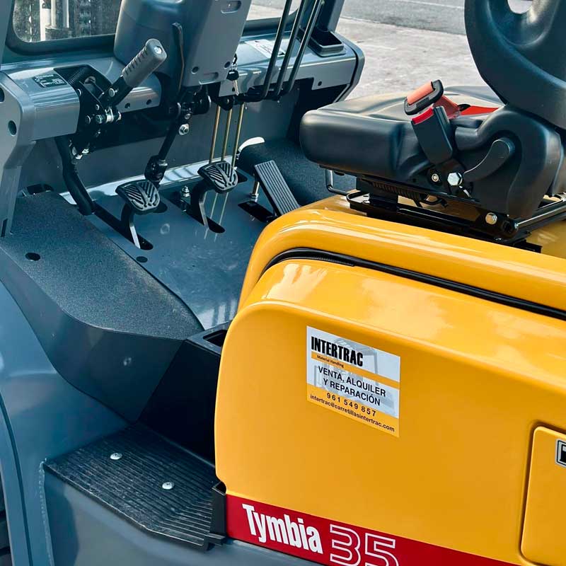 Diesel 3500kg | Mástil tríplex 4500mm Tymbia s-line - Imagen 3