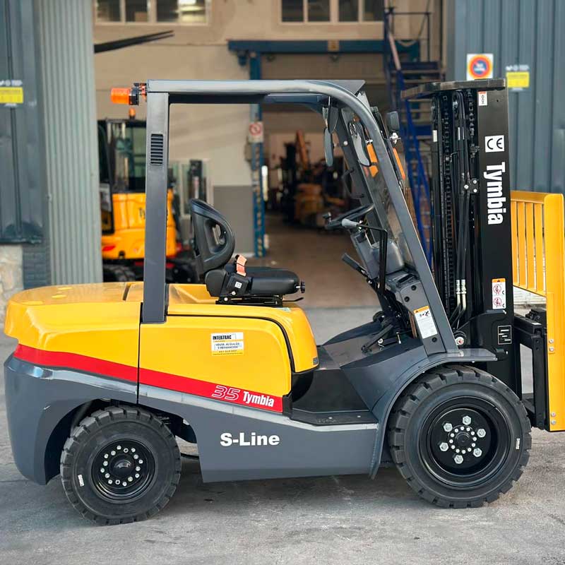 Diesel 3500kg | Mástil tríplex 4500mm Tymbia s-line - Imagen 2