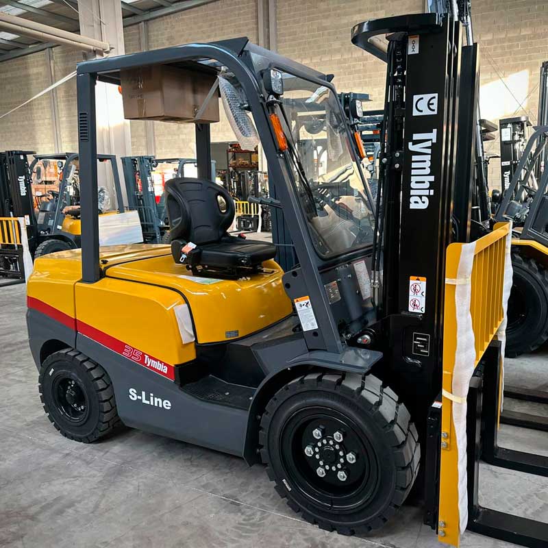 Diesel 3500kg | Mástil tríplex 4500mm Tymbia s-line - Imagen 5